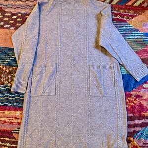 Cost Plus World Market Tan Ribbed Knit Fabric